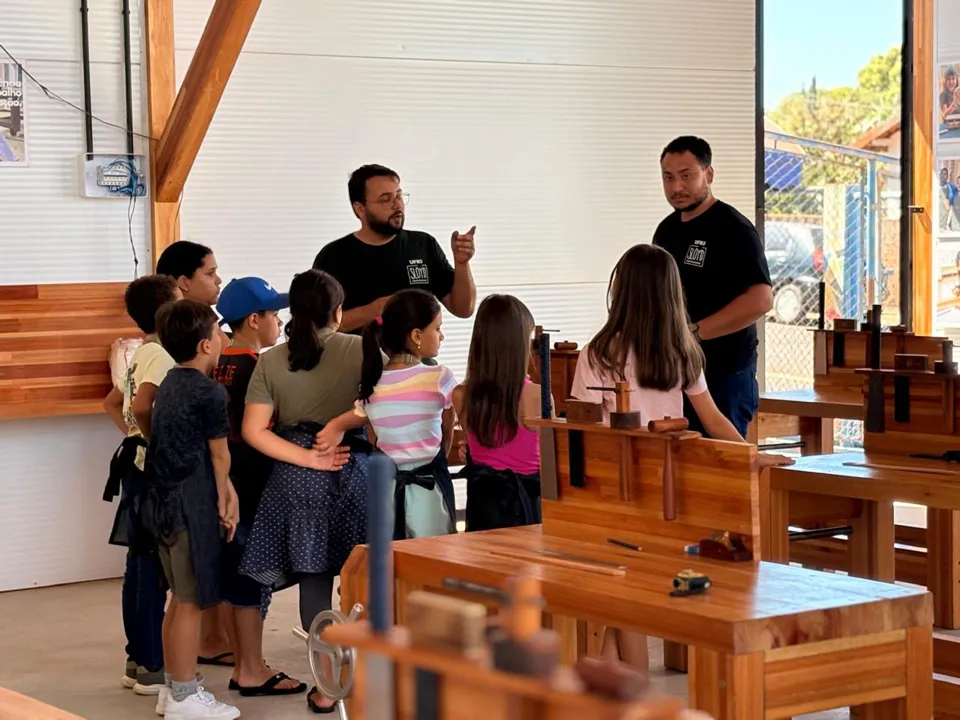 Tecnologia internacional de aprendizagem prática chega ao Smart Agro com metodologia Sloyd